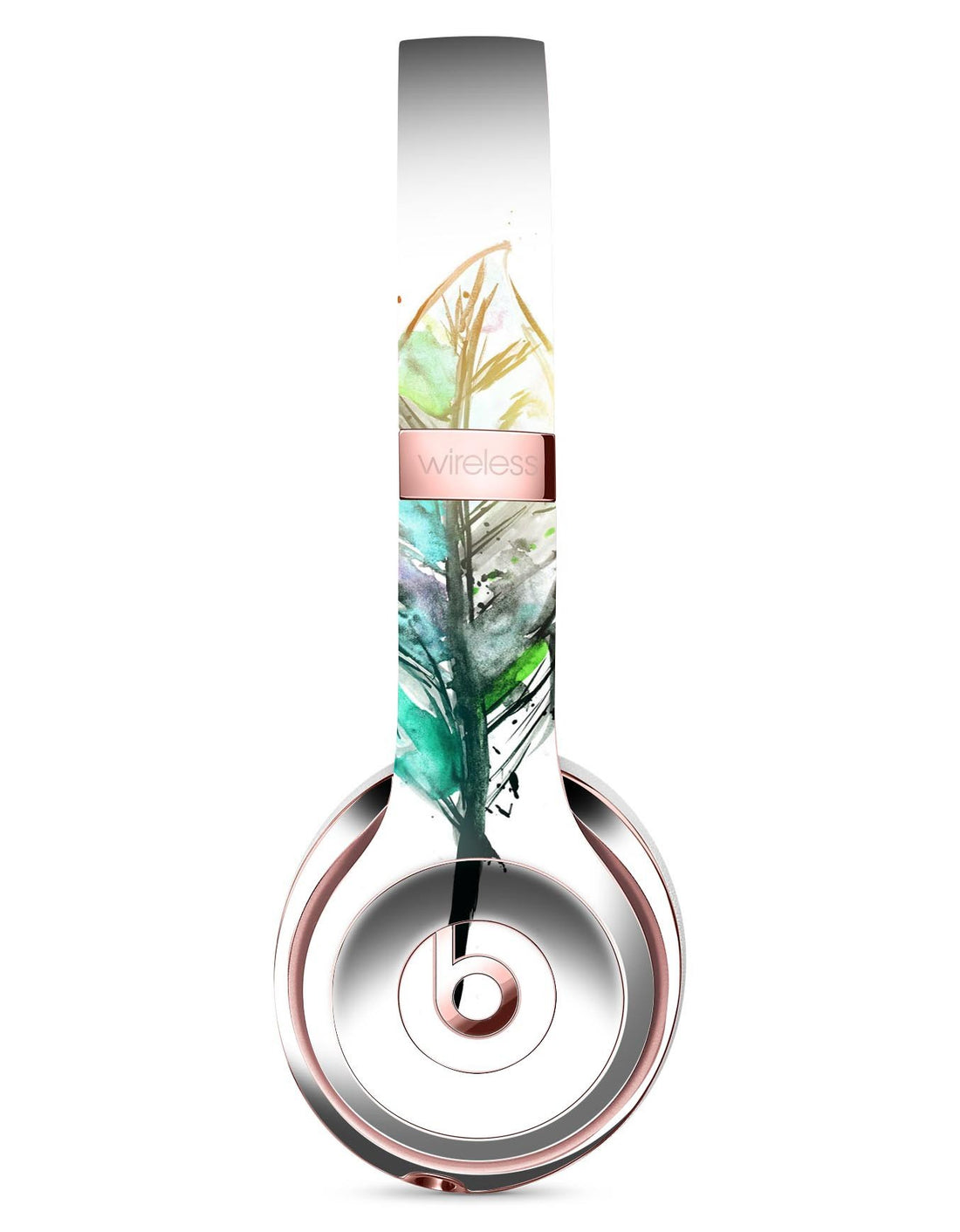 Splatter Watercolor Feather Full-Body Skin Kit for the Beats by Dre