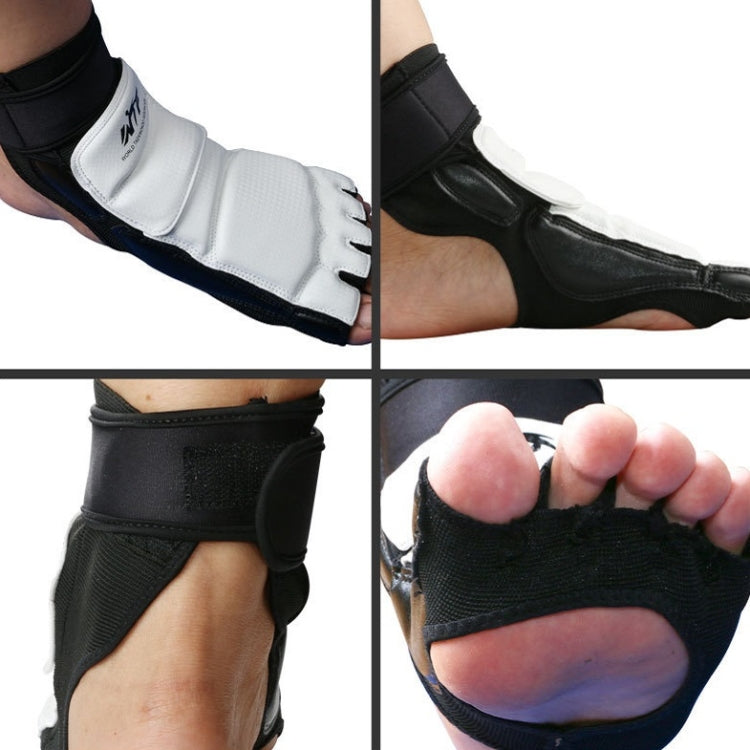 A Pair Taekwondo Boxing Half-toe Foot Guard, Specification: M Foot