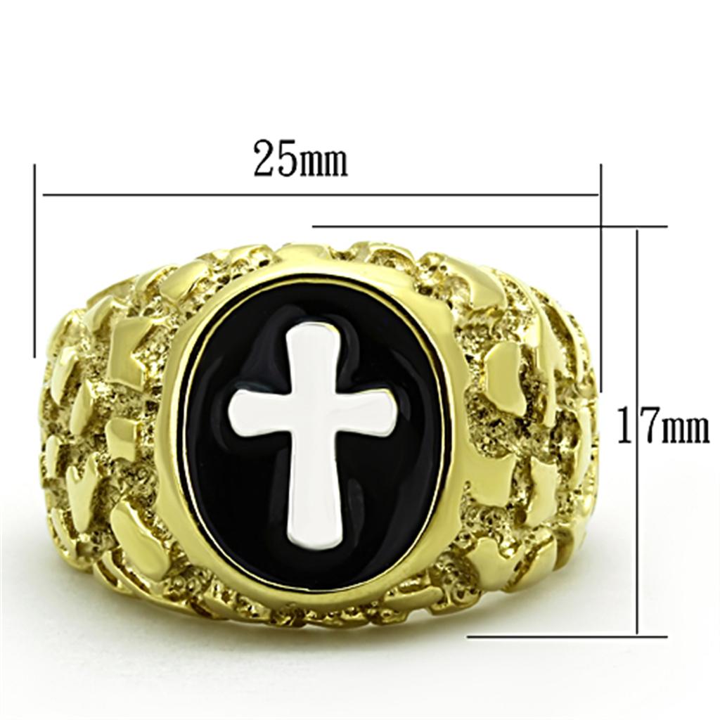 Men Stainless Steel No Stone Rings TK1358