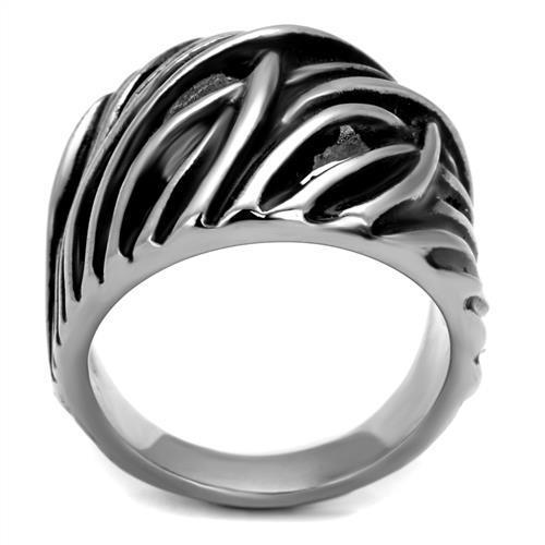 Men Stainless Steel Epoxy Rings TK2338