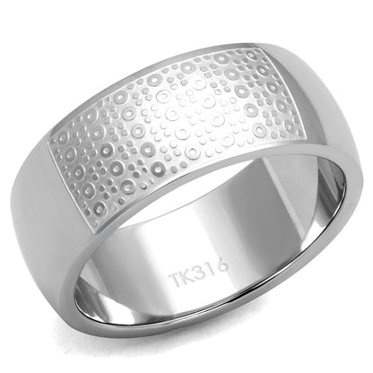 Men Stainless Steel No Stone Rings TK2945