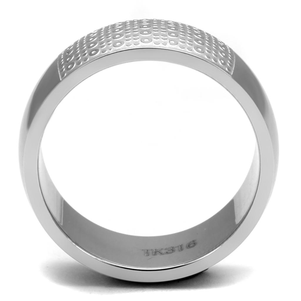 Men Stainless Steel No Stone Rings TK2945