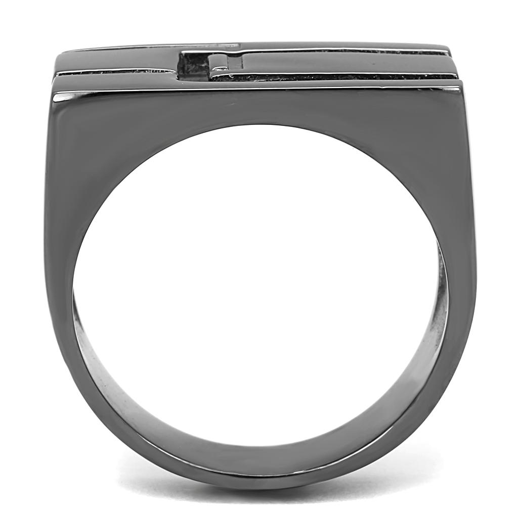 Men Stainless Steel No Stone Rings TK3272