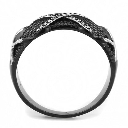 Men Stainless Steel No Stone Rings TK3468