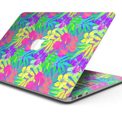 Tropical Flourescent v1 - Skin Decal Wrap Kit Compatible with the