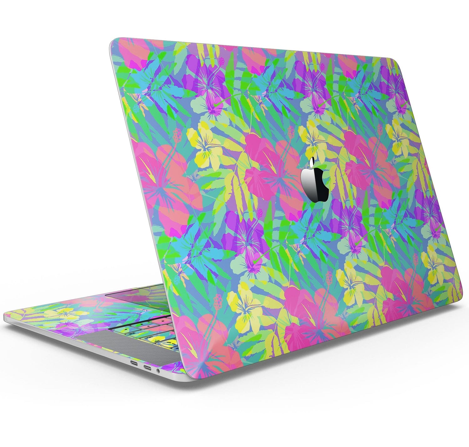 Tropical Flourescent v1 - Skin Decal Wrap Kit Compatible with the