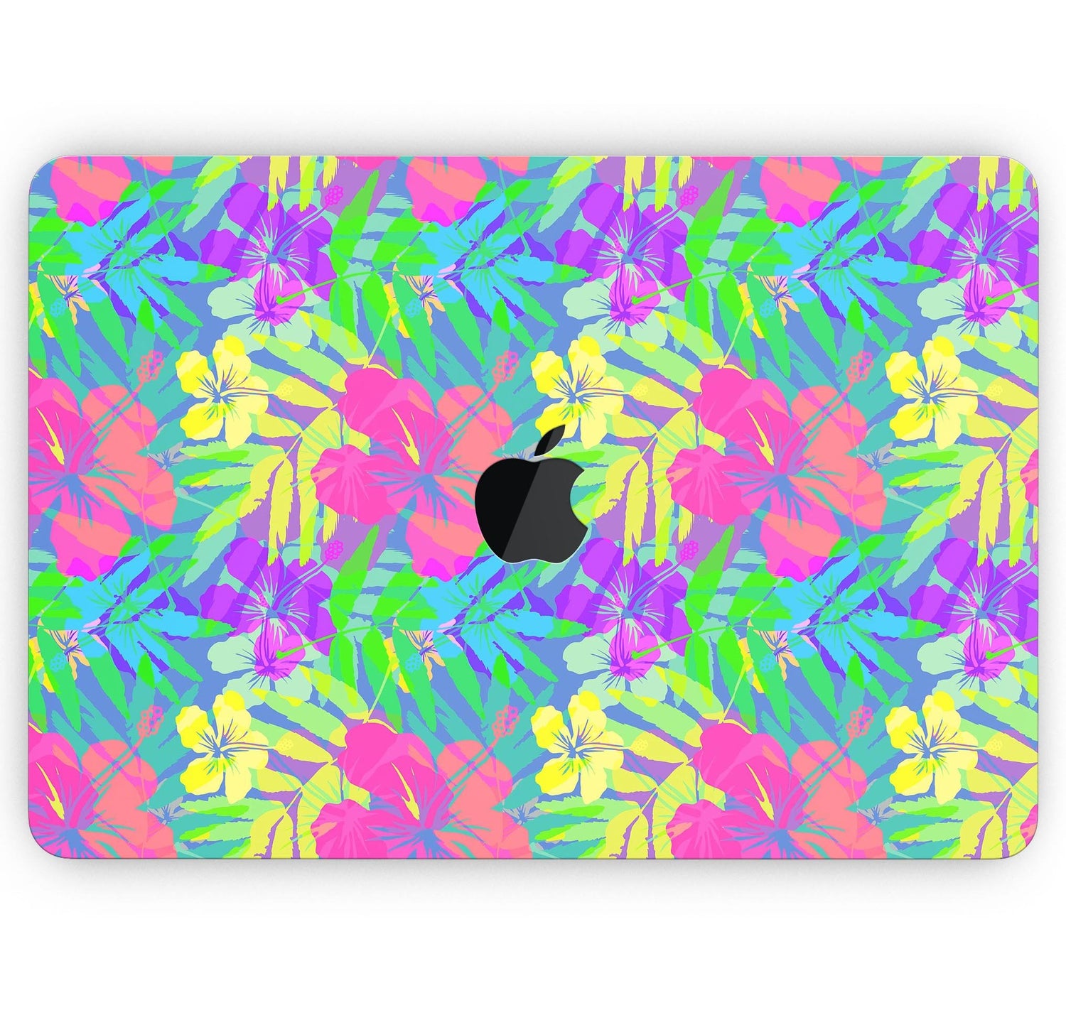 Tropical Flourescent v1 - Skin Decal Wrap Kit Compatible with the