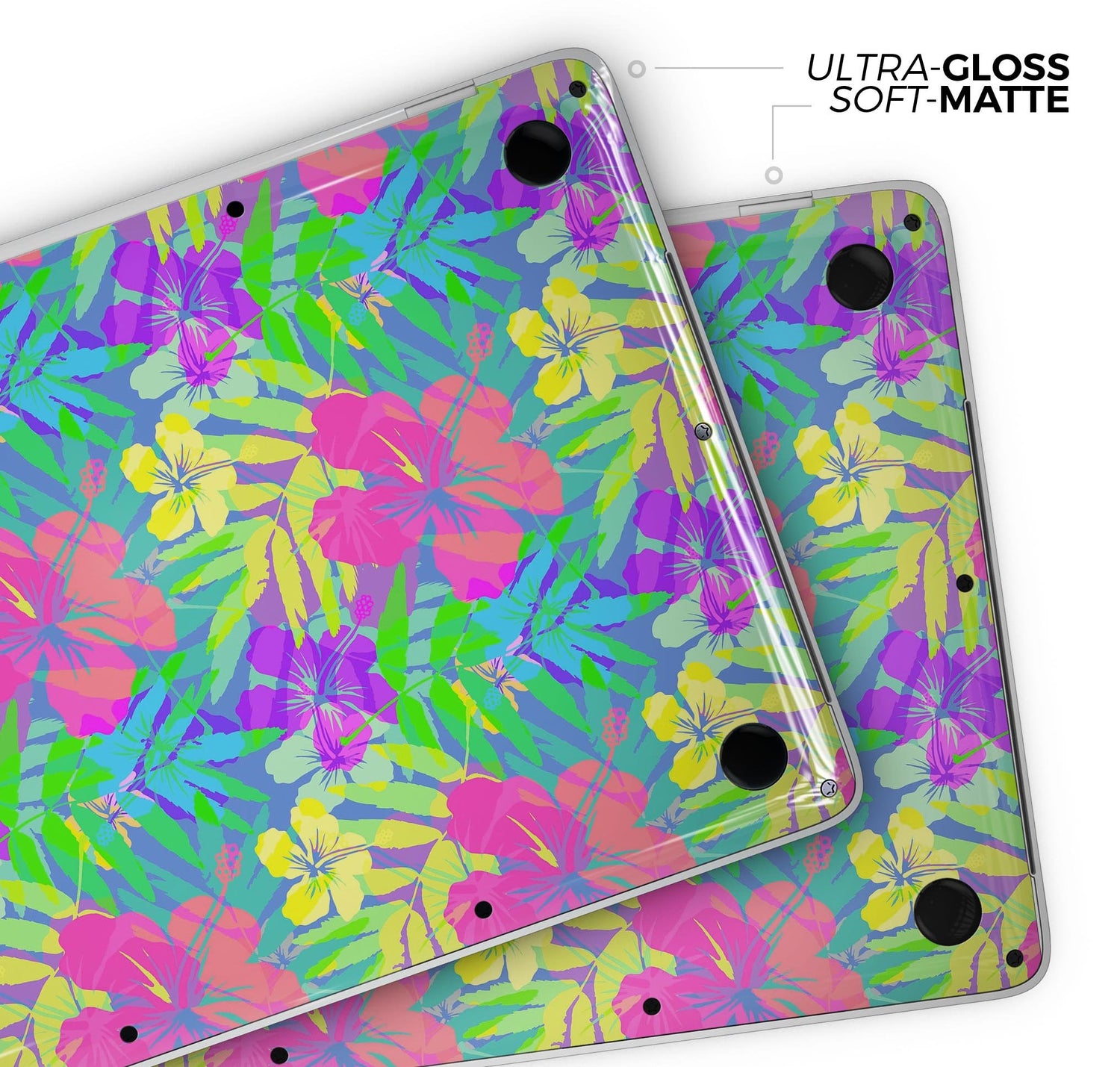 Tropical Flourescent v1 - Skin Decal Wrap Kit Compatible with the