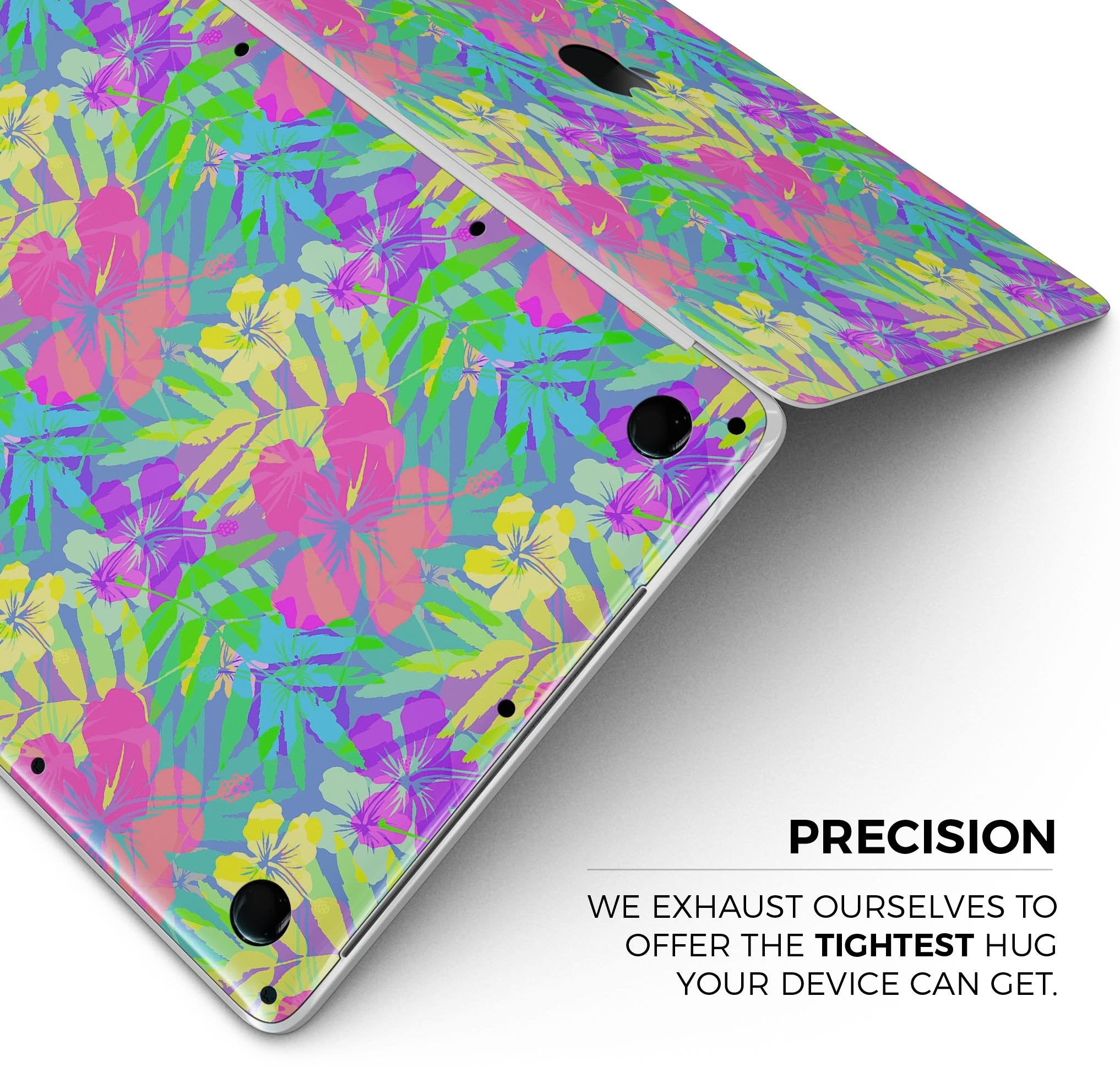 Tropical Flourescent v1 - Skin Decal Wrap Kit Compatible with the