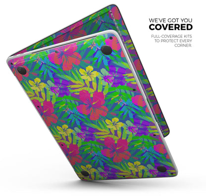 Tropical Flourescent v1 - Skin Decal Wrap Kit Compatible with the