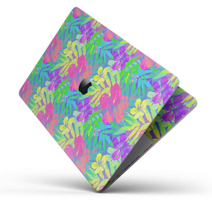 Tropical Flourescent v1 - Skin Decal Wrap Kit Compatible with the