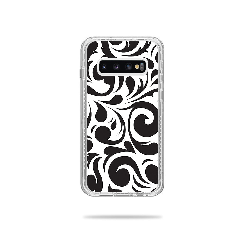 MightySkins LIFNESA10-Swirly Black Skin for Lifeproof Next Case Samsun