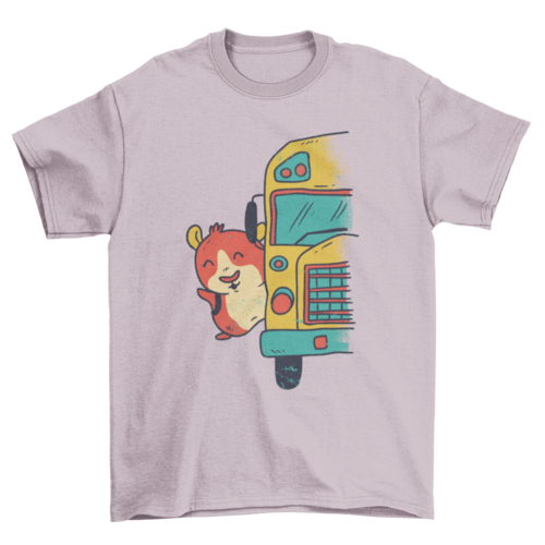 Guinea Pig School Bus T-shirt