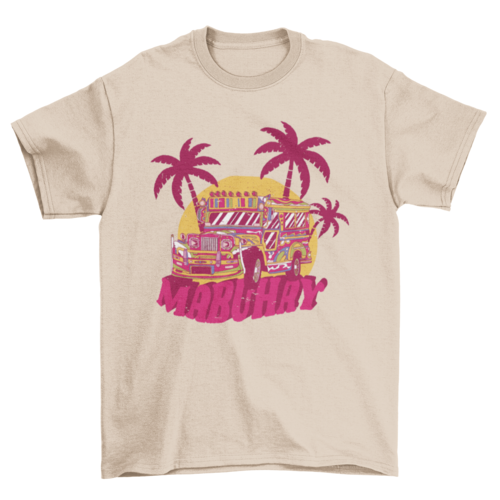 Philippines bus t-shirt