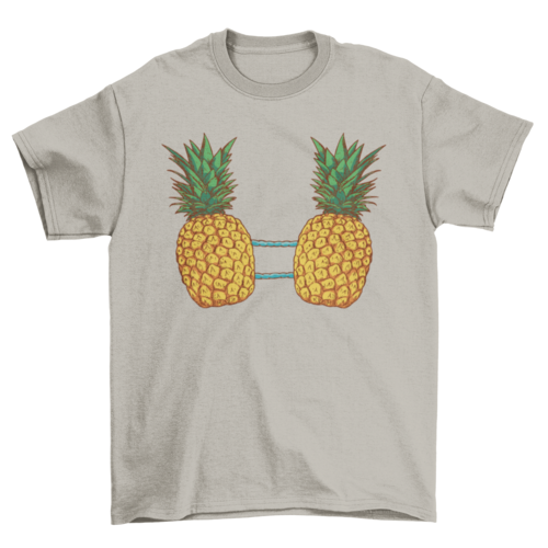 Ananas fruit bikini t-shirt