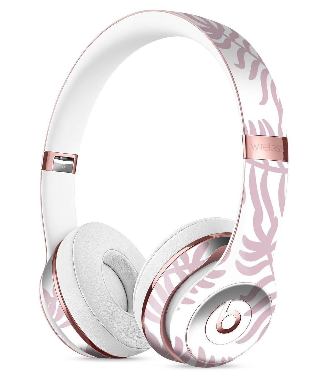 Whispy Leaves of Pink Full-Body Skin Kit for the Beats by Dre Solo 3