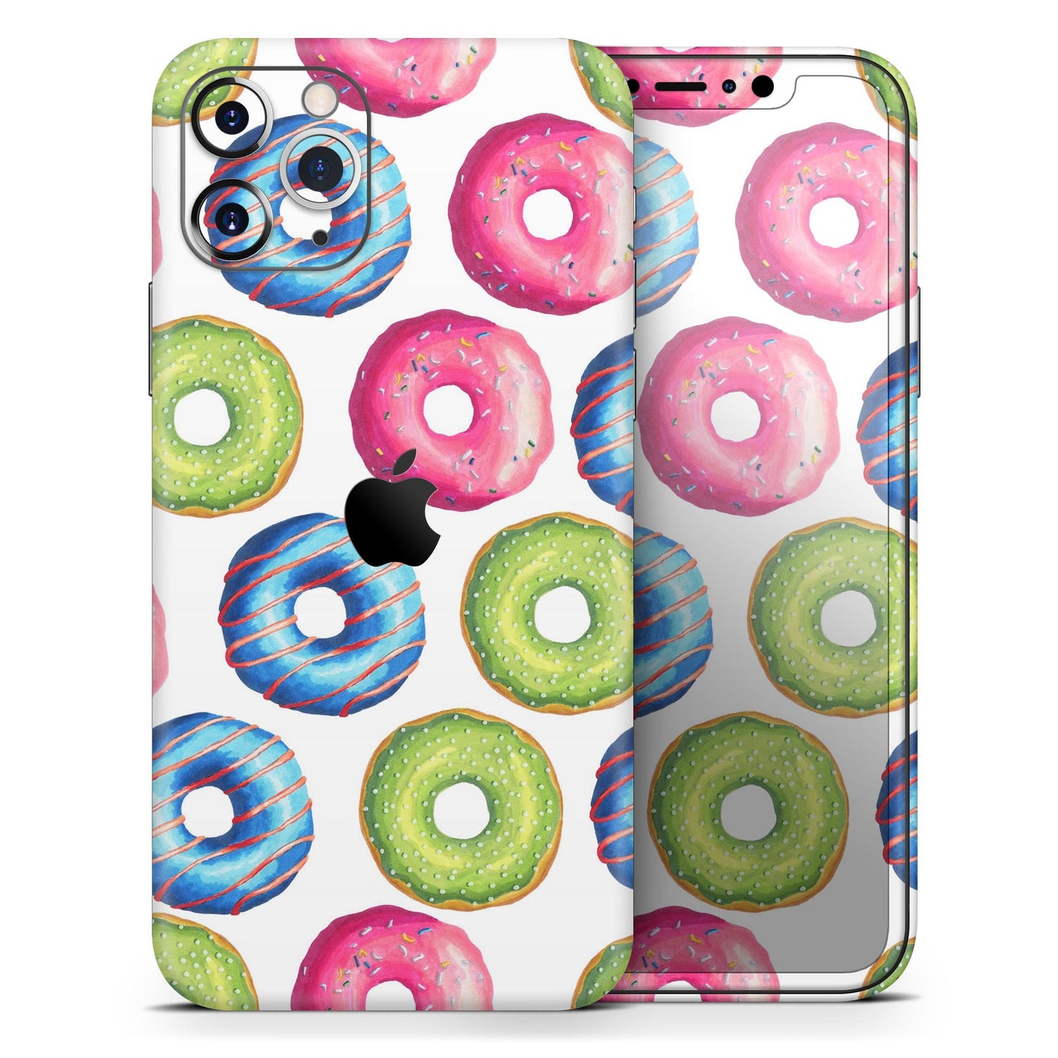 Yummy Colored Donut Galore // Skin-Kit compatible with the Apple