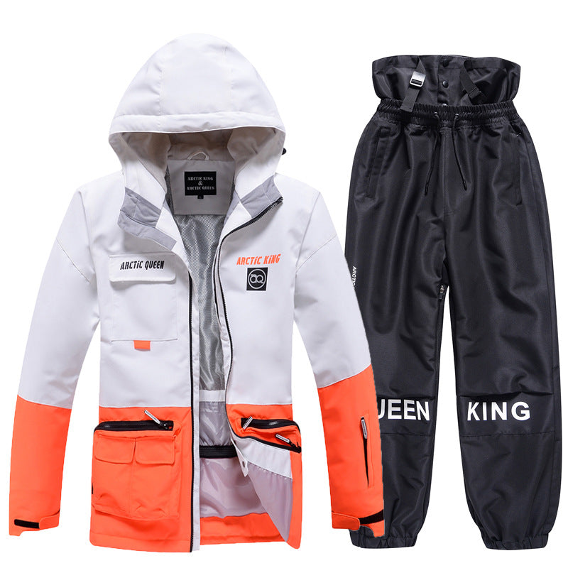 Ski Suit Men And Women Couple Models Warm Thickened