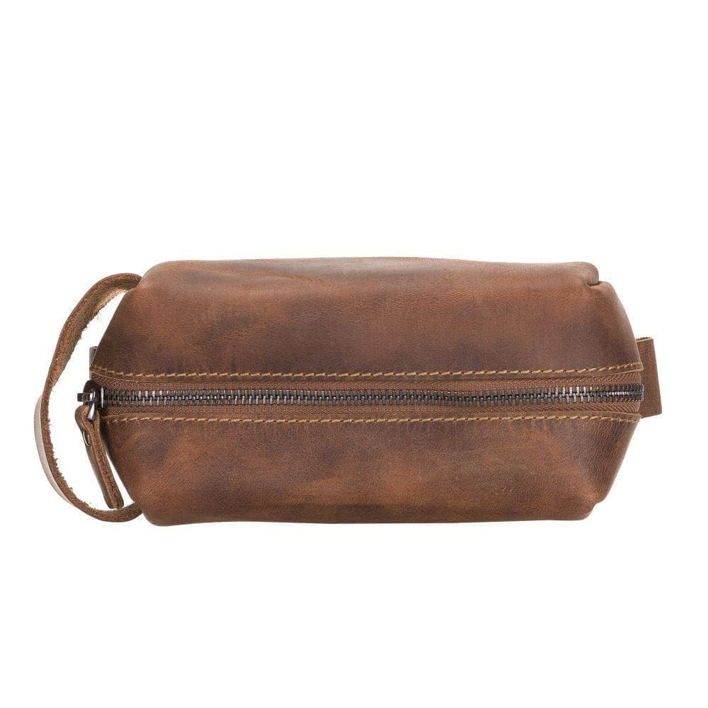 Eve Genuine Leather Make Up Bag - M/L/XL Sizes