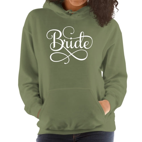 Bride Accessories, Wedding  Womens Graphic Hoodie