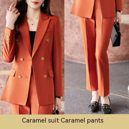 Caramel Suit Women&