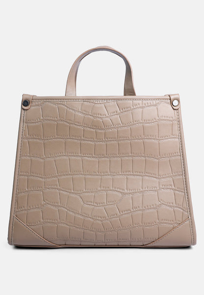 croco hand bag