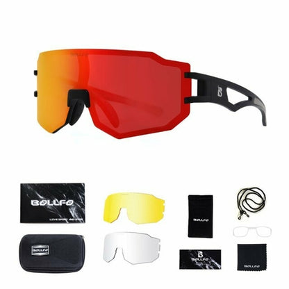 Cycling Bicycle Sunglasses Photochromic Men Women UV Protection