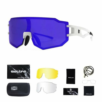 Cycling Bicycle Sunglasses Photochromic Men Women UV Protection