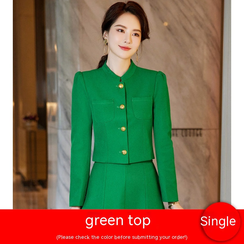 Suit Suit Temperament Goddess Style Chic Suit Skirt Two-piece Suit