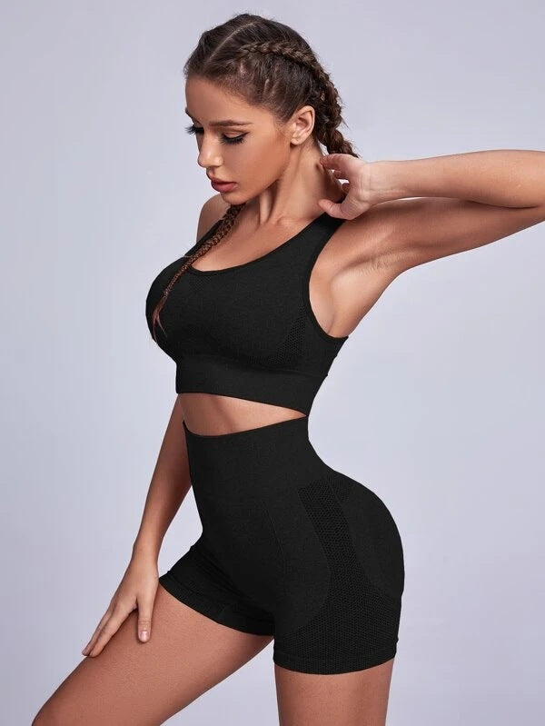 Seamless Yoga Clothes Suit Women&