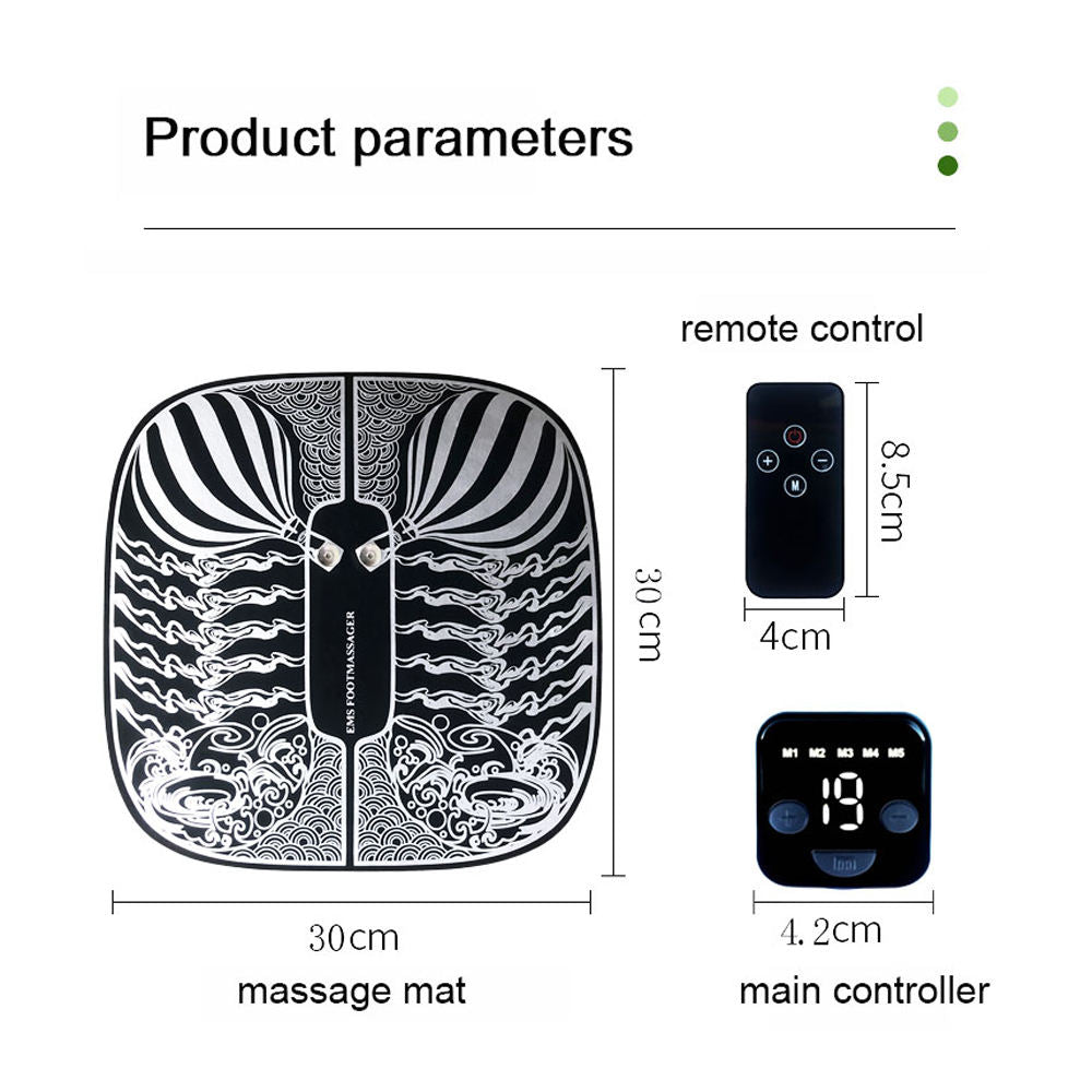 Foldable Electric Pulse Acupuncture Foot Massager