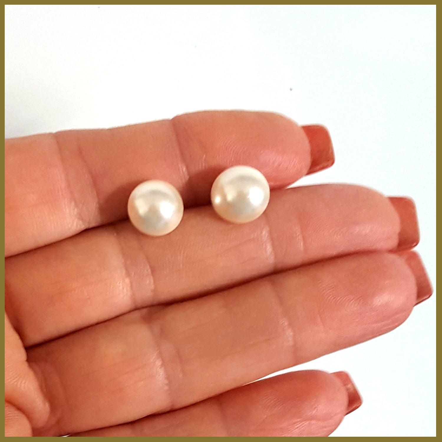 Swarovski Pearl &amp; Shell Pearl 2-way Earrings