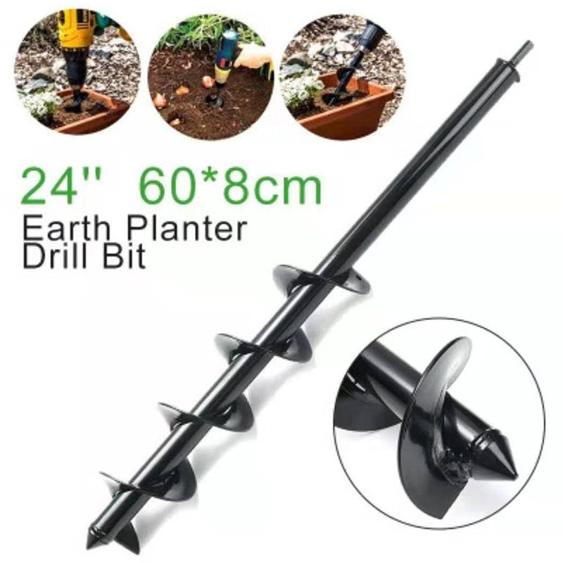 1PCS Earth Auger Hole Digger Tools Planting Drill