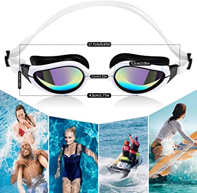 Swimming Goggles No Leaking Anti Fog UV Protection Swim Goggles