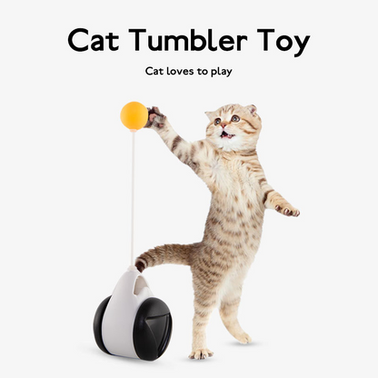 Tumbler gebalanceerd wiel swingende bal kattenspeeltje