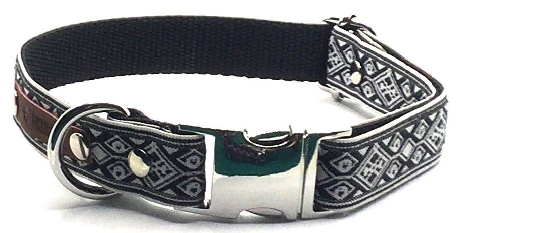 Durable Designer Dog Collar No.14m