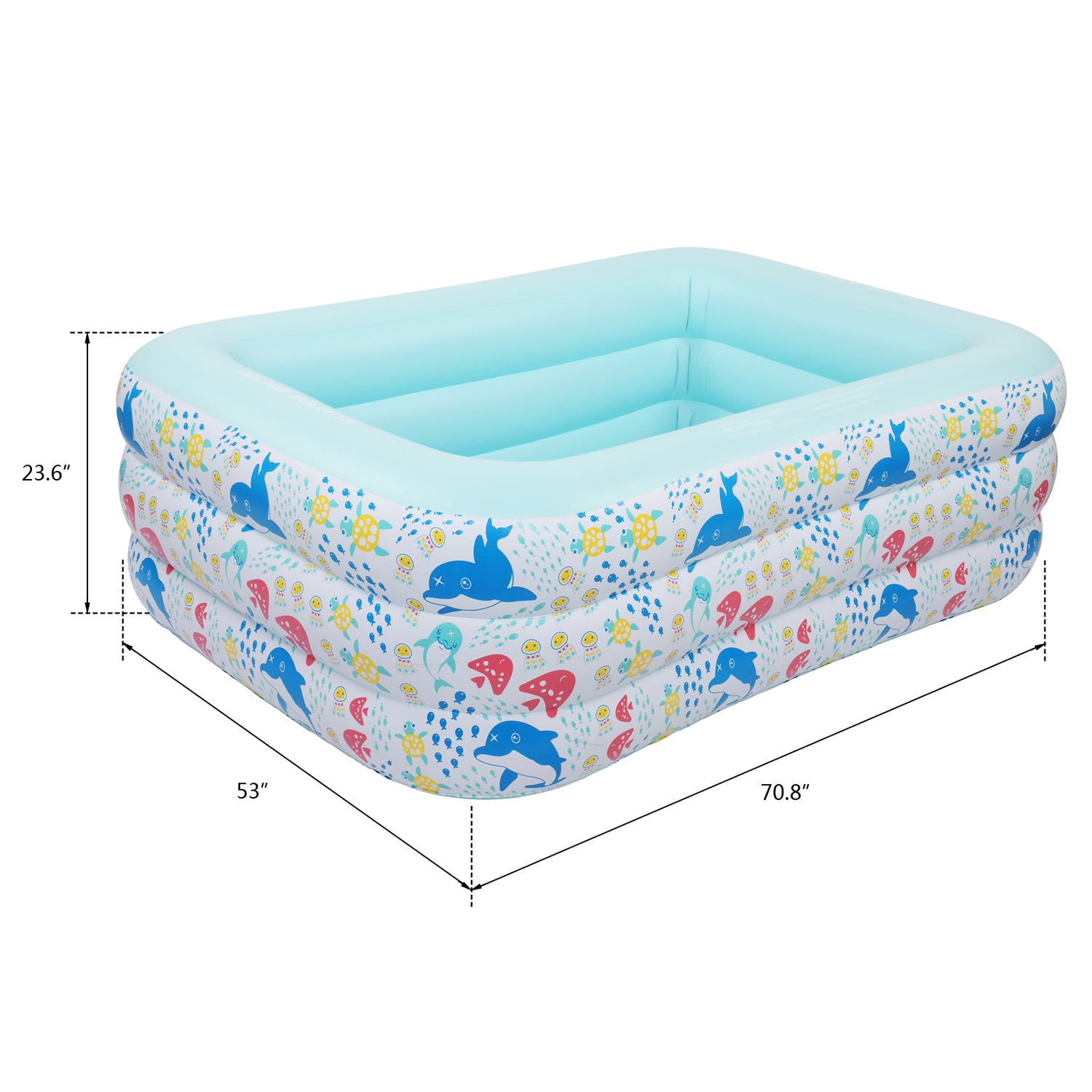 Indoor &amp; Outdoor Inflatable Swim Pool for Kids