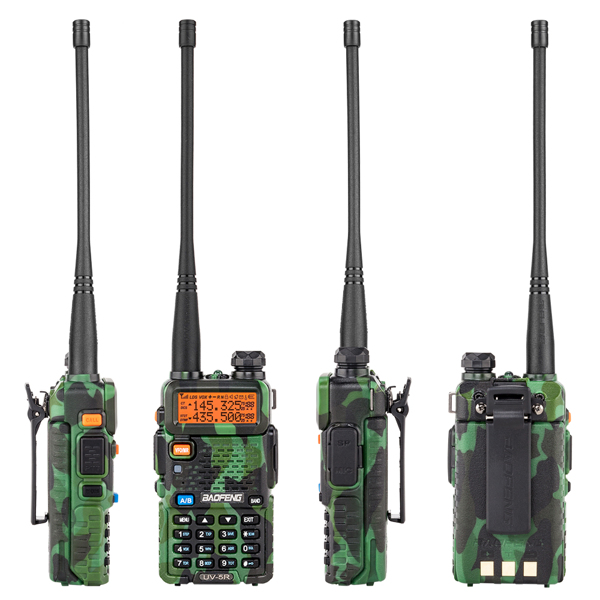 UK Warehouse BAOFENG 1.5&quot; LCD Dual Band Walkie Talkie