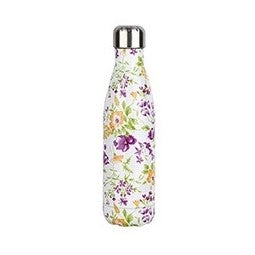 Bouteille isotherme en inox (500ml), motifs fleurs