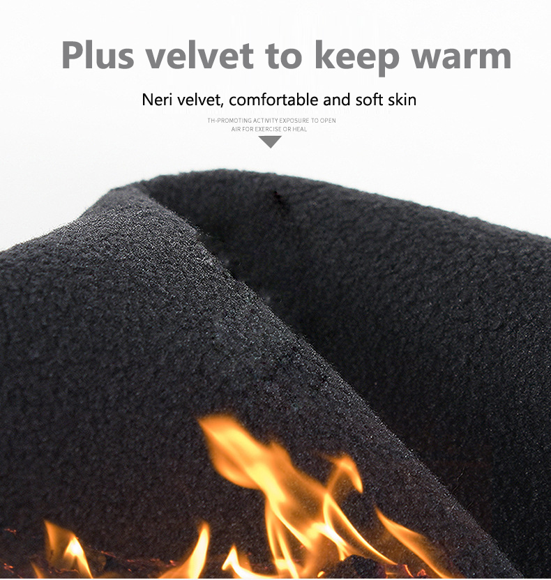 Touch Screen Fleece Gloves Non-slip Warm Winter Gloves