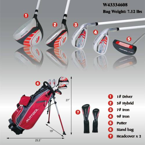 Super light 8-10 Right hand Junior golf club set