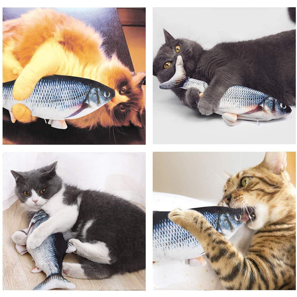 Elektronisch Floppy Fish Cat Toy Bewegend visspeelgoed voor katten