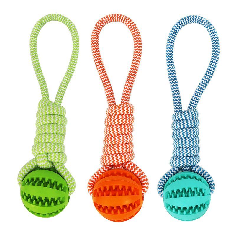 Pet Tooth Cleaning Bite Resistant Toy Ball for Pet Dogs Puppy