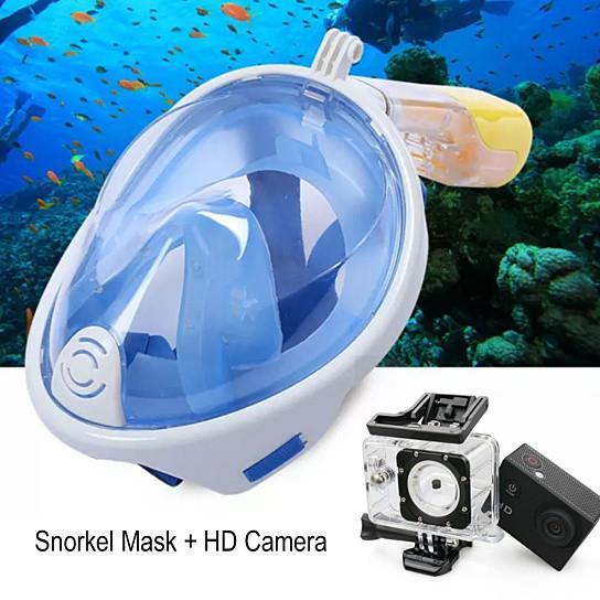 Volgelaats snorkelmasker