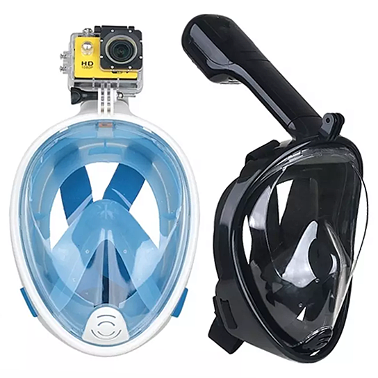 Volgelaats snorkelmasker