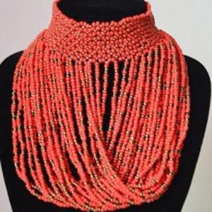 Maasai Afrikaanse kralen choker ketting Afrikaanse traditionele slijtage