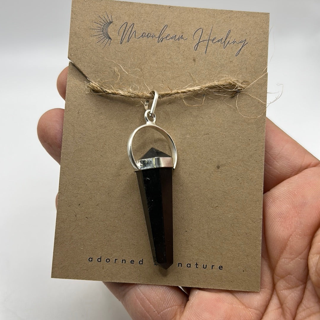 Black Tourmaline Pendant