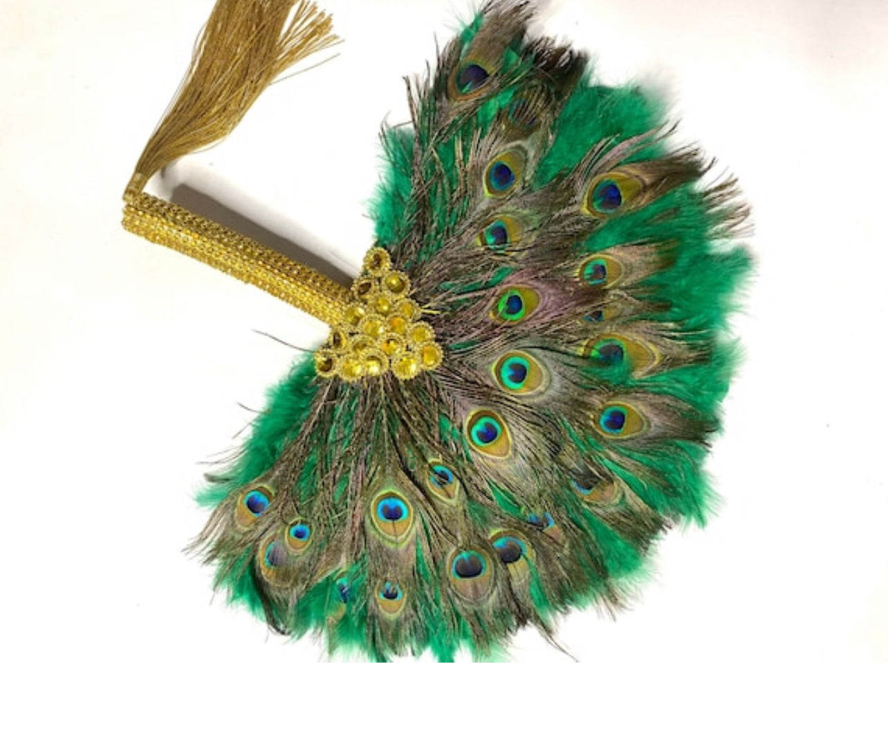 Beryl Feather Fan