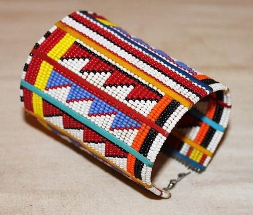 Maasai Beaded Traditional Ethnic Beaded Bracelet