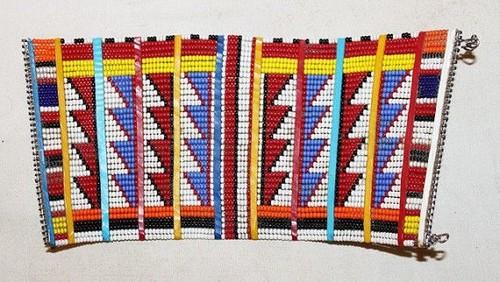 Maasai Beaded Traditional Ethnic Beaded Bracelet